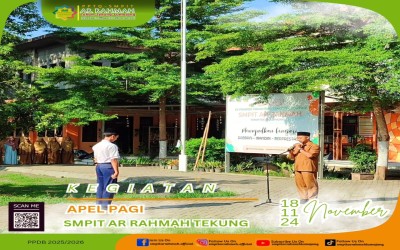 Apel Pagi di SMPIT Ar Rahmah